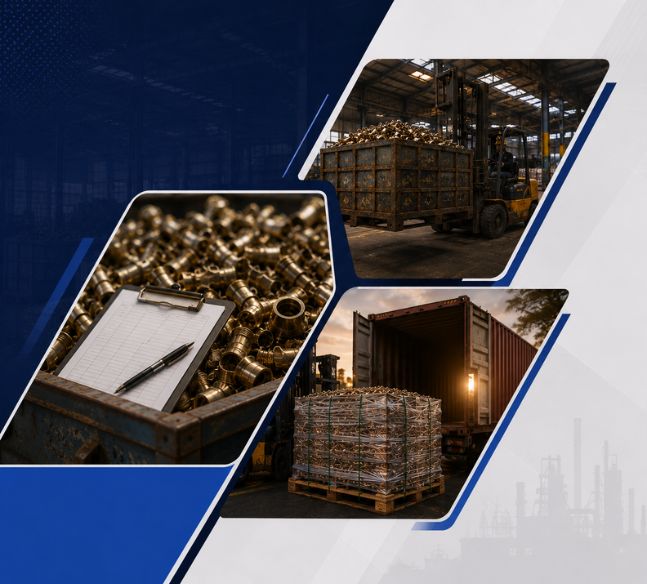 Brass scrap journey and logistics