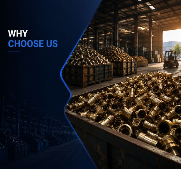Adarsh Metals scrap warehouse facility